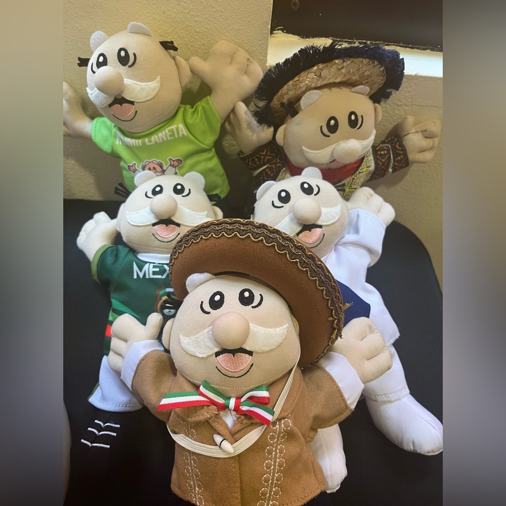 Set of Five Plush Dr. Simi